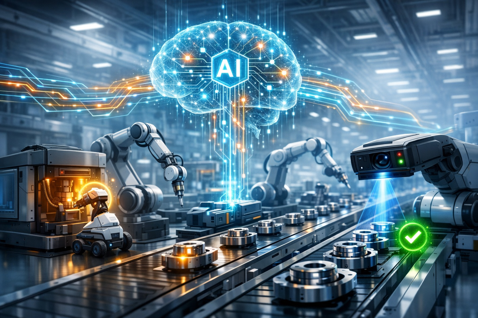 AI in Manufacturing Apps: Cut Downtime & Boost Quality With AI