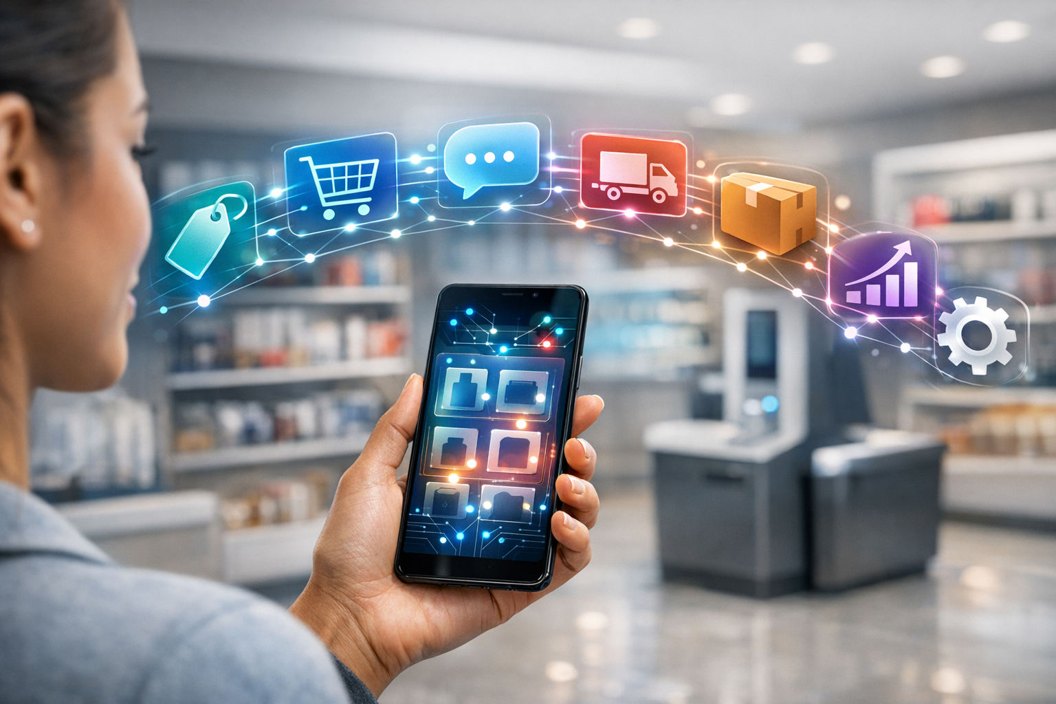 AI in Retail Apps: 7 Ways to Boost Sales, CX & Efficiency Fast