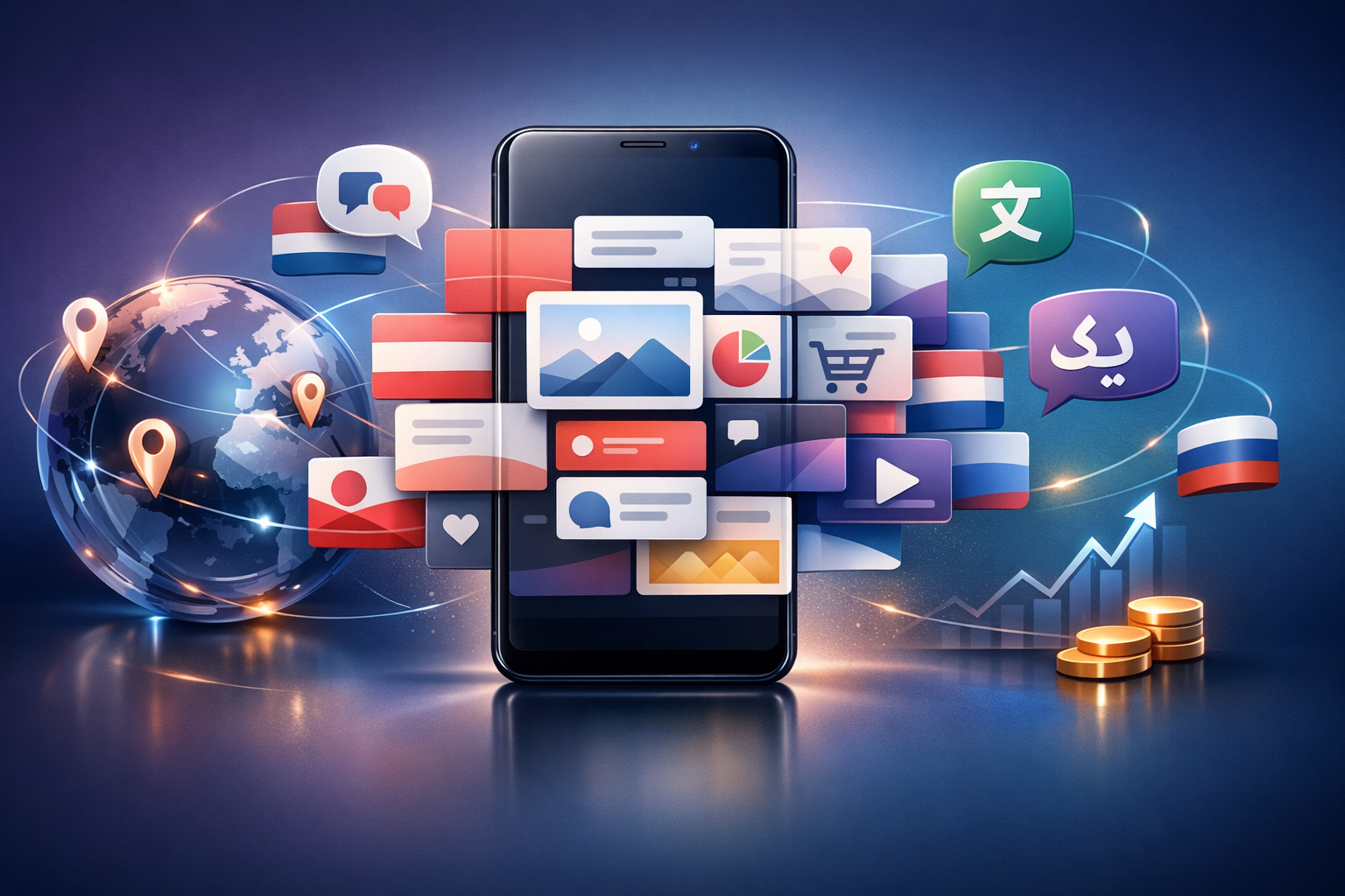 App Localization Strategy: Boost Global Downloads, UX, and Revenue