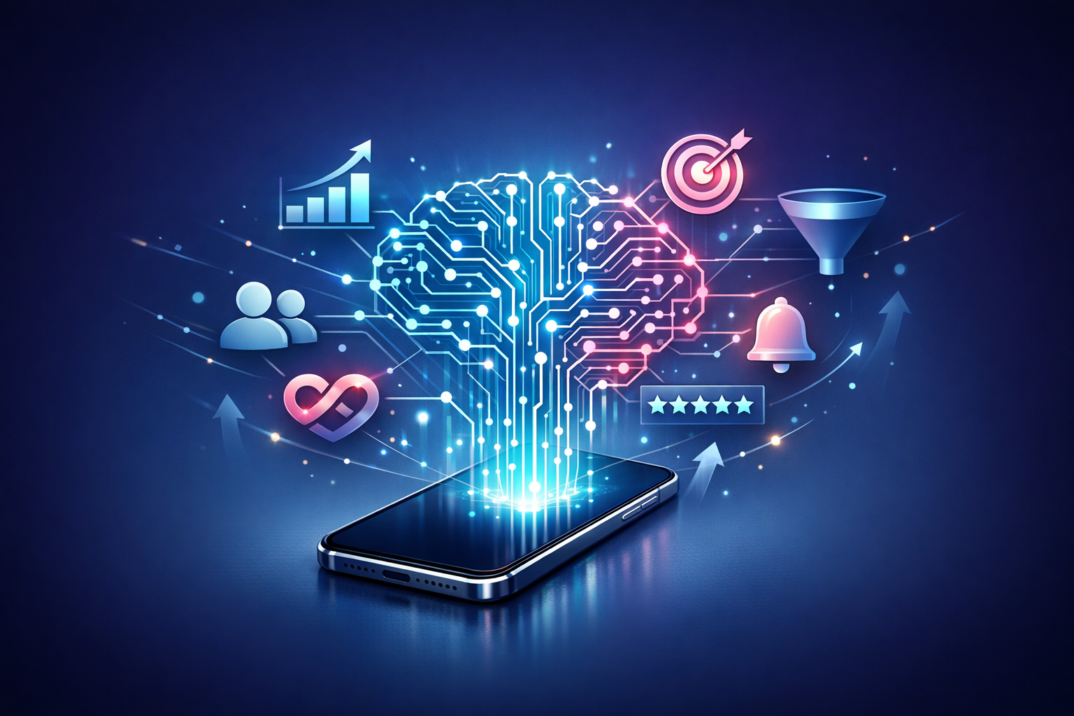 AI Marketing for Apps: 7 Ways to Boost Growth and User Retention